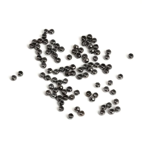 Nagy lyuk� gy�ngy 2x1, 2 mm fekete 50 db