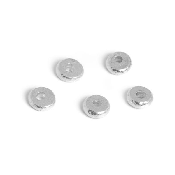 Rondella gy�ngy 4 x 1 mm Ag925 5 db