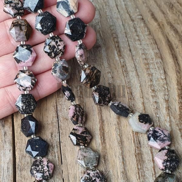 koralky-z-mineralu-rodonit-mix-farieb-disky-brusene-12mm-ruzovo-cierne-tmave-ploche-leskl