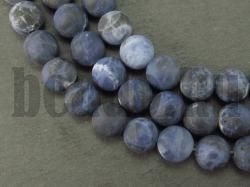 Szodalit gyngyk 8 mm matt zsinr