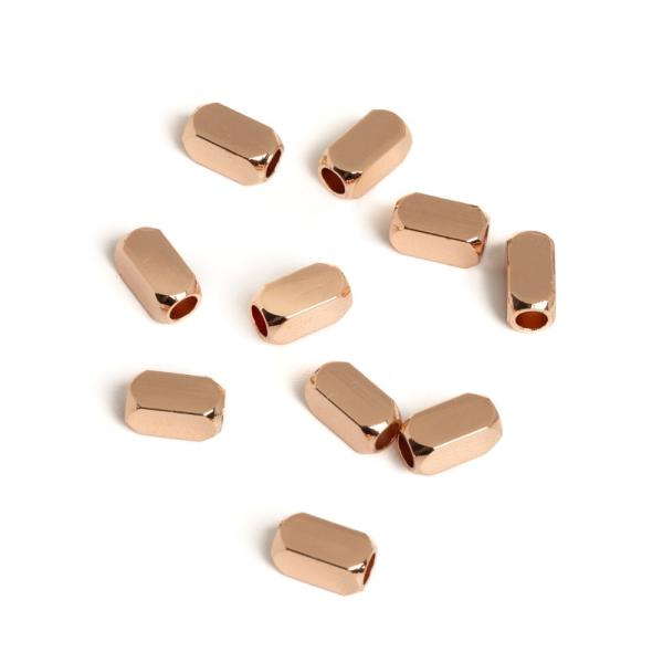 Blokk k�zdarab 3x5 mm r�zsaarany 10 db