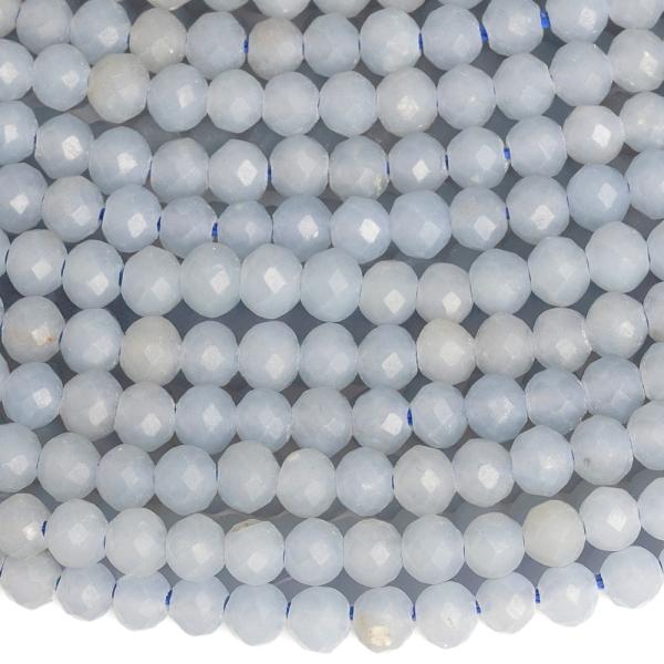 Angelit gy�ngy�k 3 mm csiszolt zsin�r