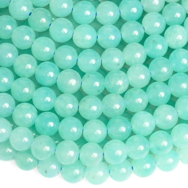 Amazonit k�k 6 mm f�lzsin�r