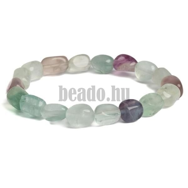 Karkt fluorit cukorka nyers 8x10 mm