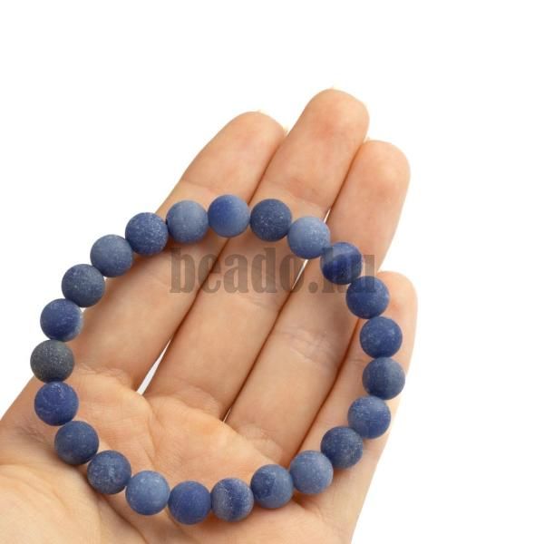 Naramok-avanturin-modry-8mm-matny-3