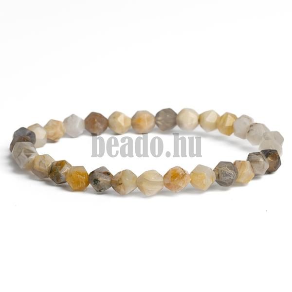 Karkt bambusz acht 6 mm bicone csiszols