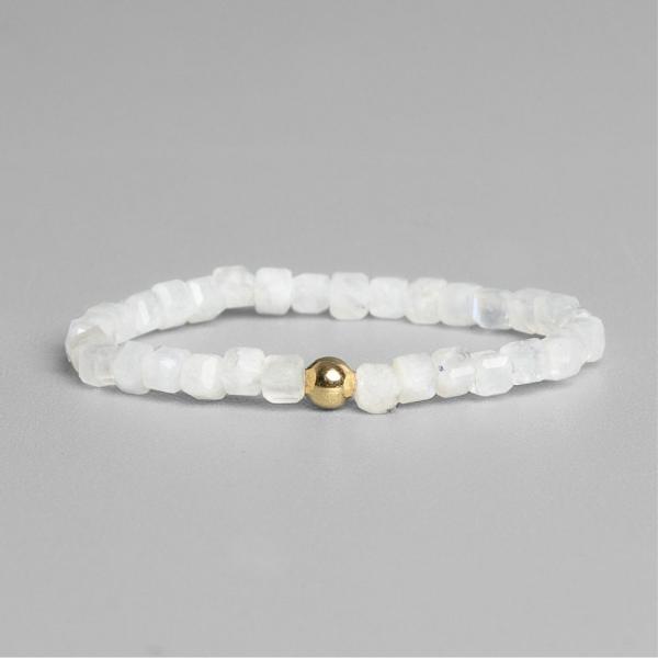 Gy�r� feh�r holdk�b�l 2-3 mm minikock�k f�m gy�nggyel