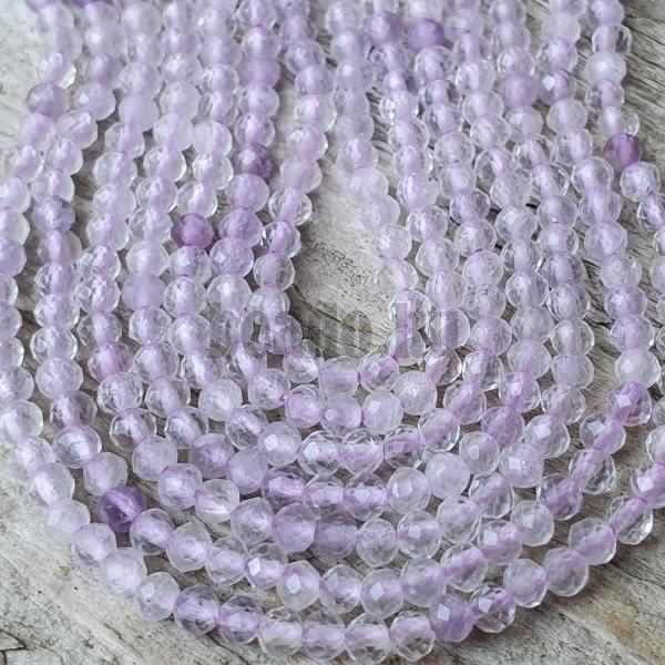 Lavender gyngyk 2,5 mm vilgos csiszolt zsinr