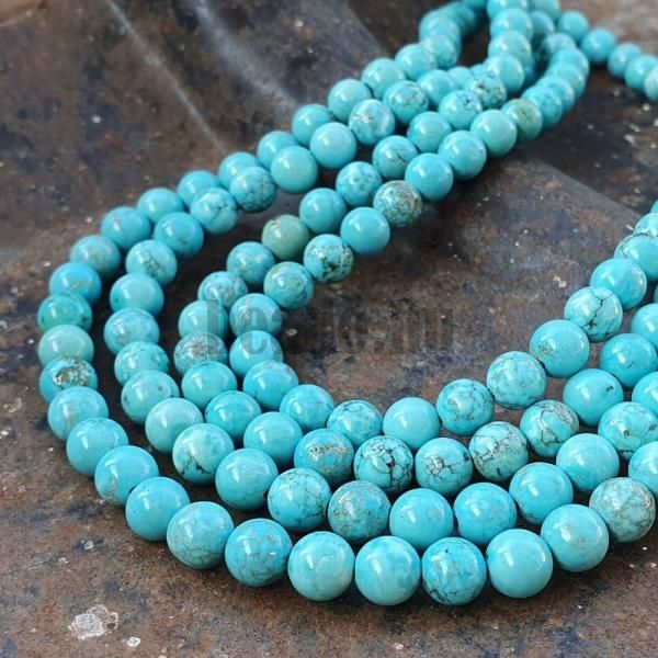 koralky-tyrkys-rekonstruovany-leskle-hladke-gulicky-tyrkysove-7,5mm-s-kresbou-na-naramky