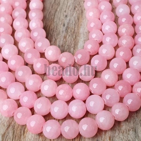 Jadeit mashan gyngyk 6 mm halvnyrzsaszn zsinr