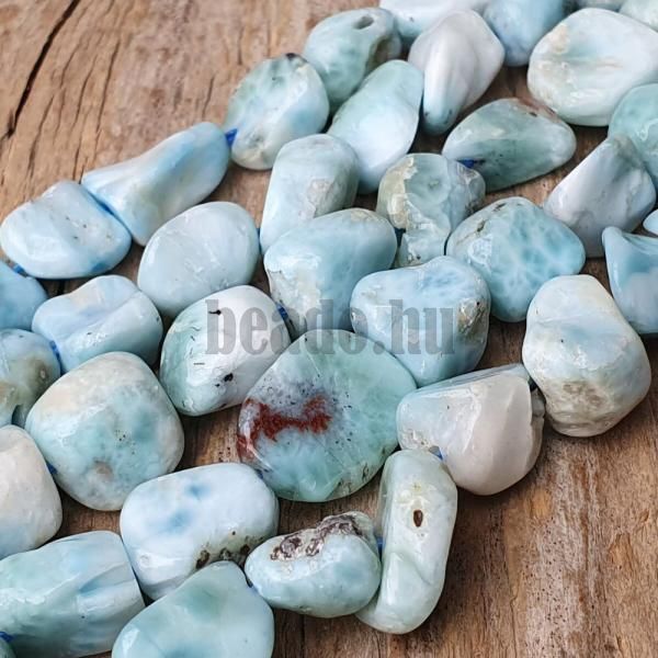 Larimar nyers gyngyk A-osztly flhossz zsinr